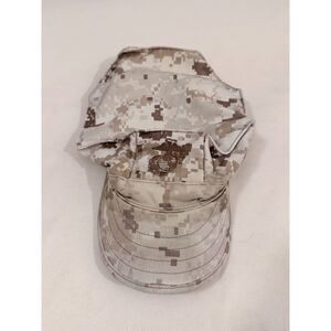 USMC Desert Digital Camo Utility Cover Hat - Marine Corps